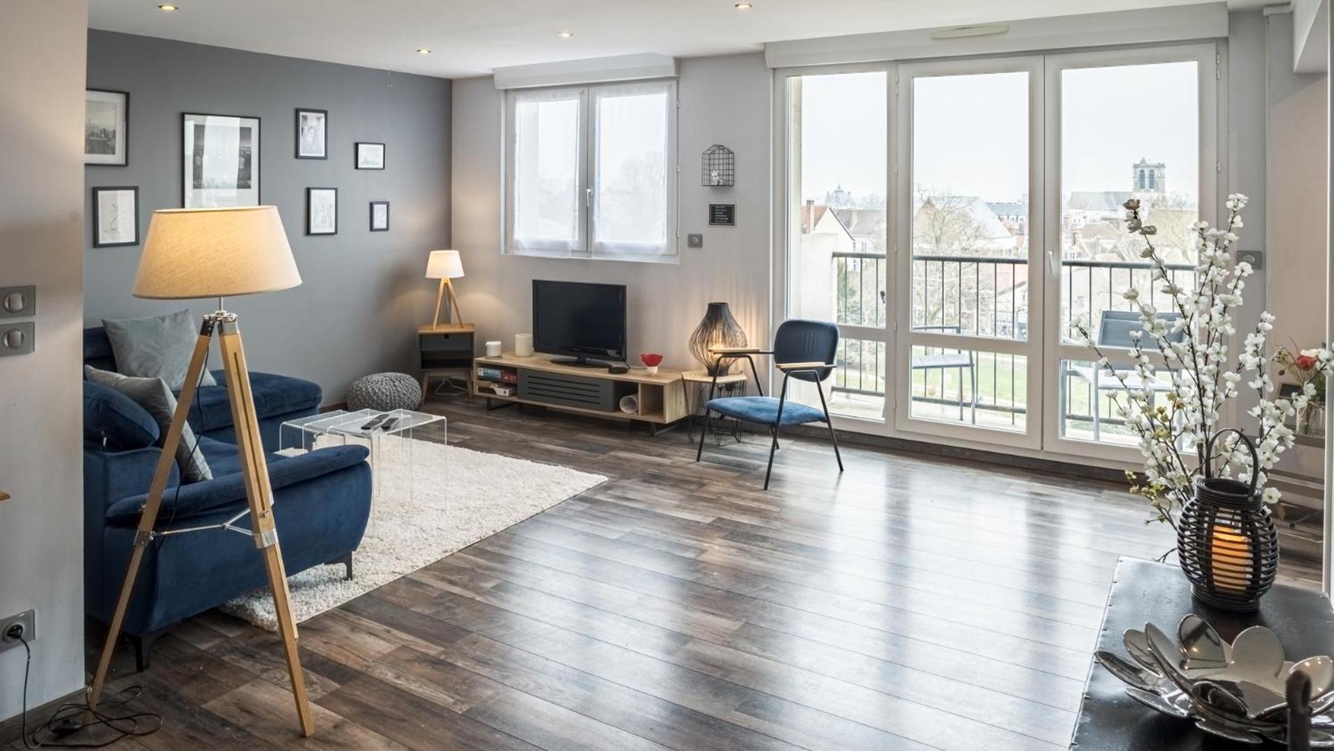 Apartamento Le Balcon Troyen - Proche Hypercentre - 4 Pers. Troyes Exterior foto