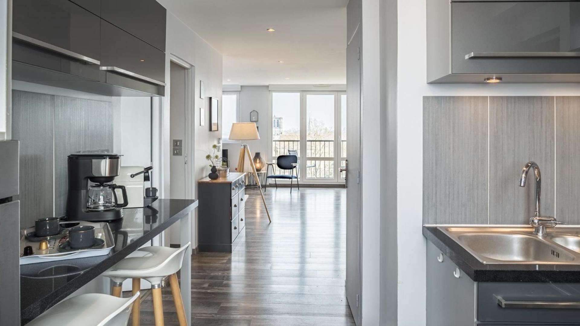 Apartamento Le Balcon Troyen - Proche Hypercentre - 4 Pers. Troyes Exterior foto